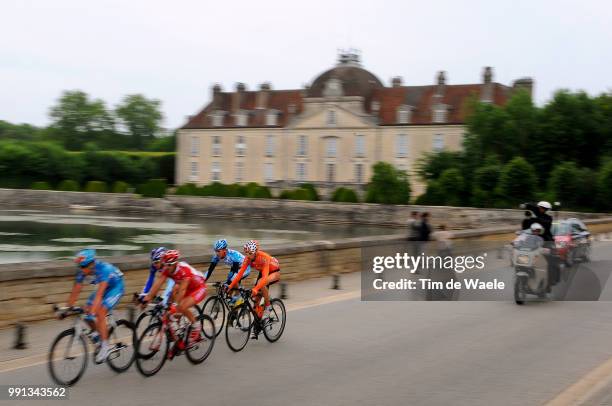 61Th Criterium Dauphine Libere, Stage 2Isasi Flores Inaki / Pichot Alexandre / Gonzalez Baeza / Voss Paul / Auge Stephane / Nancy - Dijon /Rit Etape,...