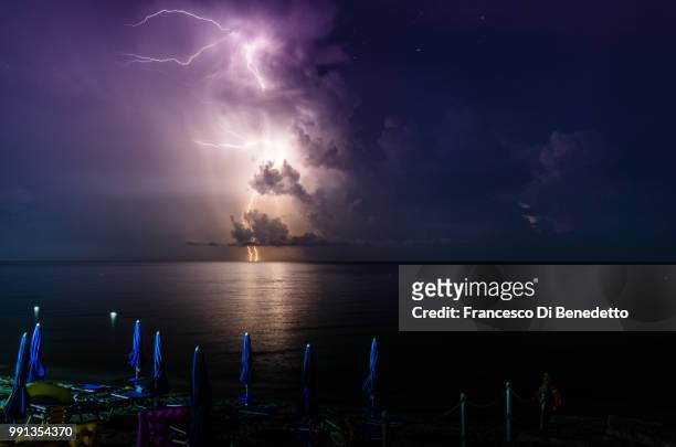thunderbolt - benedetto stock pictures, royalty-free photos & images