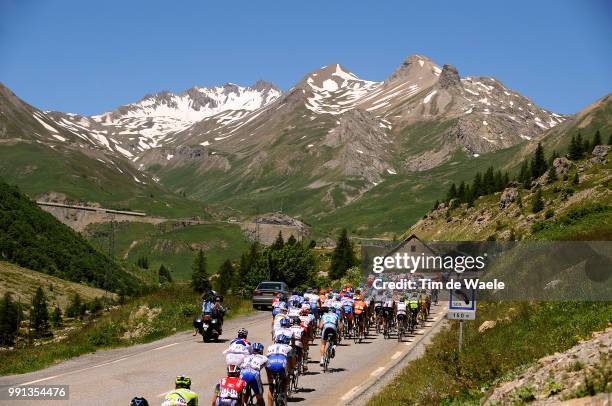 61Th Criterium Dauphine Libere, Stage 7Illustration Illustratie, Peleton Peloton, Col Du Lautaret, Mountains Montagnes Bergen, Landscape Paysage...