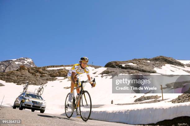 61Th Criterium Dauphine Libere, Stage 7Rabon Frantisek / Col Du Galibier, Snow Neige Sneeuw, Briancon - Saint-Francois-Longchamp , / Rit Etape, Tim...