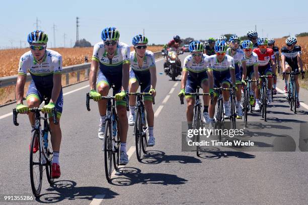 69Th Tour Of Spain 2014, Stage 4 Docker Mitchell / Bewley Sam / Clarke Simon / Lancaster Brett / Chaves Johan Esteban / Meyer Cameron / Santaromita...