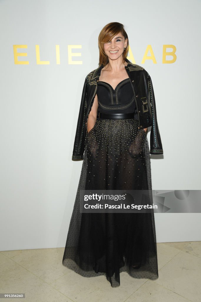 Elie Saab : Front Row - Paris Fashion Week - Haute Couture Fall Winter 2018/2019
