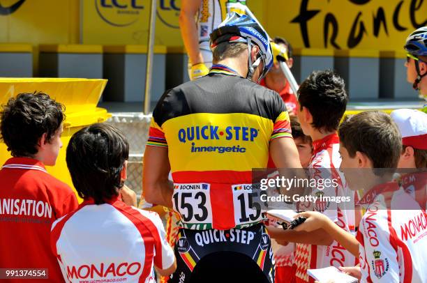 Tour De France 2009, Stage 2Boonen Tom , Start Depart/ Fans Supportersmonaco - Brignoles / Rit Etape, Tdf, Tim De Waele