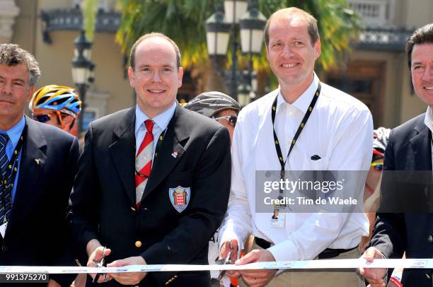 Tour De France 2009, Stage 2Prince Van Monaco Albert Ii , Prud'Homme Christian /Monaco - Brignoles , Rit Etape, Tdf, Tim De Waele