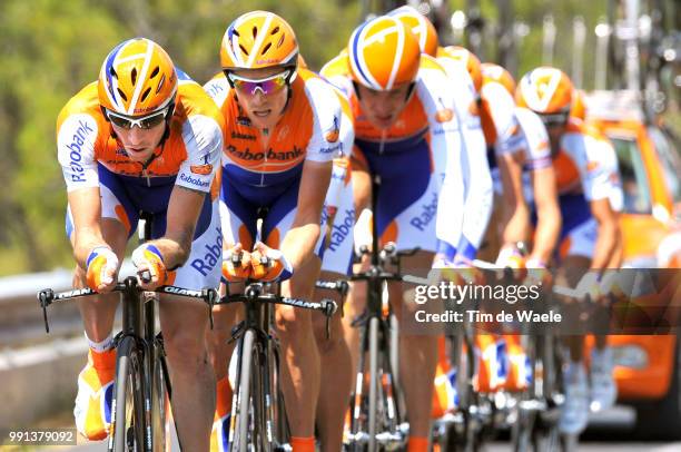 Tour De France 2009, Stage 4Team Rabobank , Menchov Denis / Clement Stef / Flecha Juan Antonio / Freire Oscar / Garate Juan Manuel / Gesink Robert /...