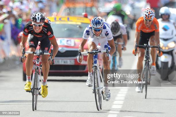 Tour De France 2009, Stage 8Arrival Sprint, Sanchez Luis-Leon / Casar Sandy / Astarloza Mikel /Andorre-La-Vielle - Saint-Girons , Rit Etape, Tdf, Tim...