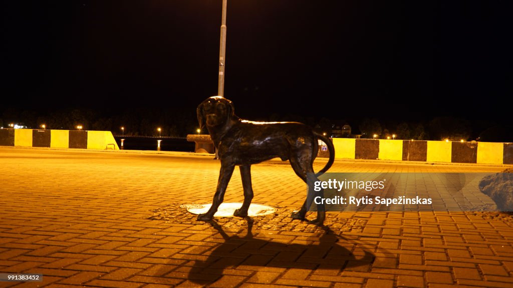 Dog Statue at Klaipeda