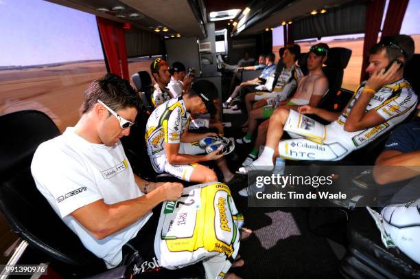 Tour De France 2009, Stage 12Team Columbia Htc , Cavendish Mark / Eisel Bernhard (Aut/ Grabsch Bert / Kirchen Kim / Monfort Maxime / Rogers Michael...