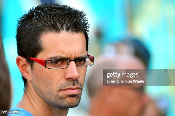 Tour De France 2009, Restdayfrancisco Javier Contador Brother Frere Broer - Manager Alberto Contador , Training Team Astana , Jour De Repos, Rustdag,...