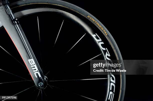 Bmc Racing Team 2015 Bmc Time Machine Tm01 Time Trail Bike Velo Fiets, Continental Tyre Pneu Band, Shimano, Wheel Roue Wiel, Illustration...