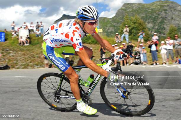 Tour De France 2009, Stage 16Pellizotti Franco Mountain Jersey Bollekestrui Maillot De Montagne /Martigny - Bourg-Saint-Maurice , Rit Etape, Tdf,...