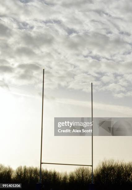 Old Rugby Posts 139 Rugby Field Posts Stock Photos, High-Res Pictures, and Images ...