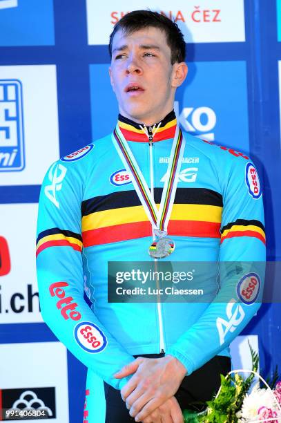 World Championships Tabor 2015, Under 23 /Podium, Laurens Sweeck , Championnat Du Monde, Wereldkampioenschap, Tim De Waele