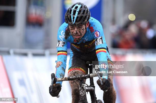 World Championships Tabor 2015, Elite Men /Arrival Wout Van Aert , Championnat Du Monde, Wereldkampioenschap, Tim De Waele