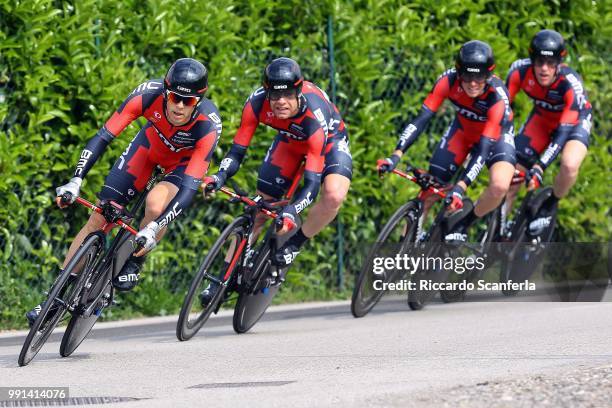 38Th Giro Del Trentino/ Stage 1Team Bmc Racing Team / Daniel Oss / Cadel Evans / Brent Bookwalter / Sebastian Lander / Rick Zabel / Yannick Eijssen /...