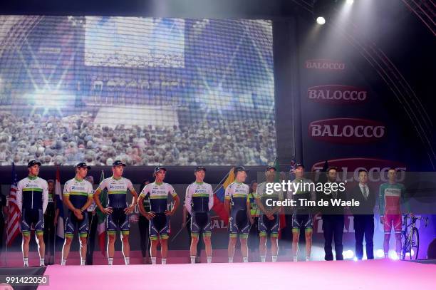 97Th Tour Of Italy 2014, Team Presentation Team Orica Greenedge / Santaromita Ivan / Durbridge Luke / Hepburn Michael / Lancaster Brett / Lancaster...