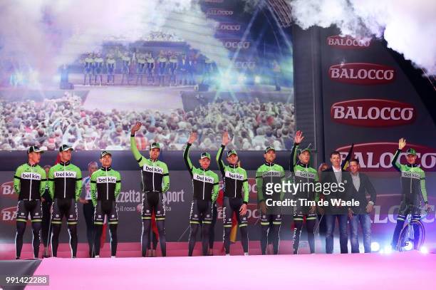 97Th Tour Of Italy 2014, Team Presentation Belkin Pro Cycling Team / Kelderman Wilco / Bol Jetse / Flens Rick / Goos Marc / Keizer Martijn /...