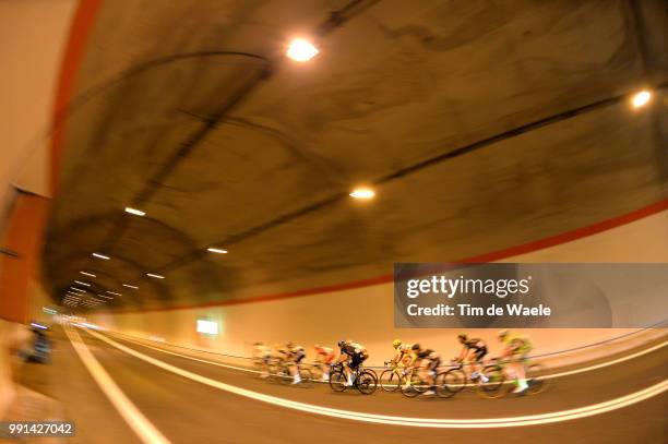 97Th Tour Of Italy 2014, Stage 8 Illustration Illustratie, Tunnel, Arredondo Julian David / Bandiera Marco / Berard Julien / Boasson Hagen Edvald /...