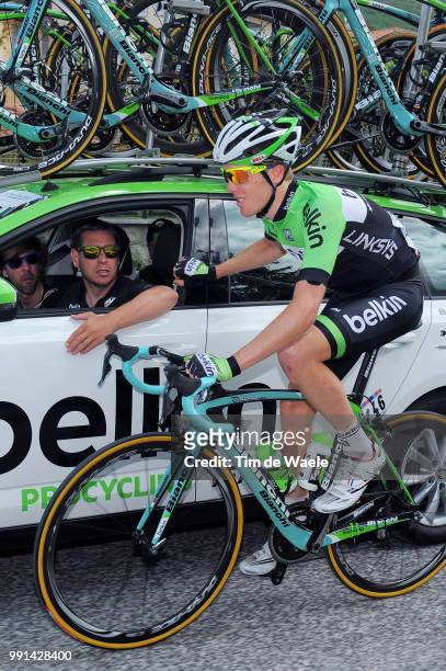 97Th Tour Of Italy 2014, Stage 8 Kruijswijk Steven / Jan Boven Sportsdirector Belkin Pro Cycling Team / Foligno - Montecopiolo / Giro Tour Ronde Van...