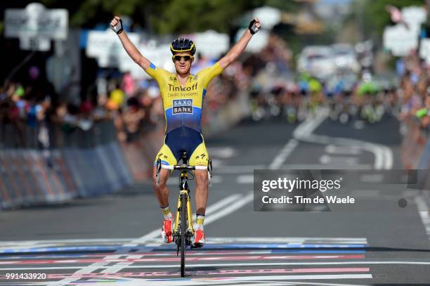 97Th Tour Of Italy 2014, Stage 11 Arrival, Rogers Michael Celebration Joie Vreugde, Collecchio - Savona / Giro Tour Ronde Van Italie Etape Rit / Tim...