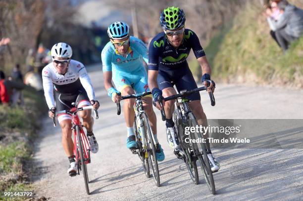 50Th Tirreno - Adriatico 2015, Stage 4 Visconti Giovanni / Scarponi Michele / Arredondo Julian / Indicatore - Castelraimondo / Stage Rit / Tim De...