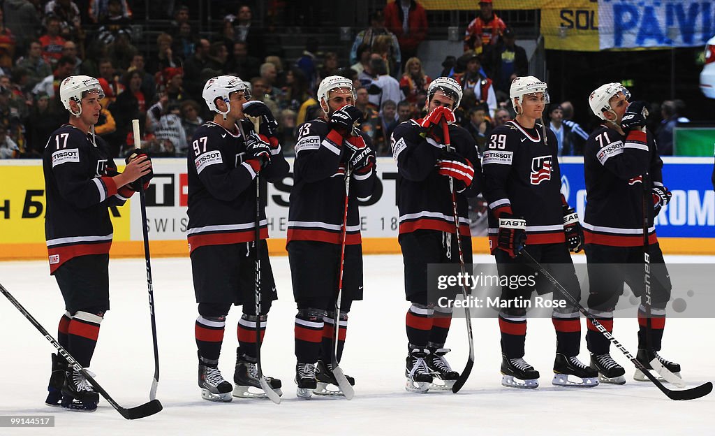 Finland v USA - 2010 IIHF World Championship