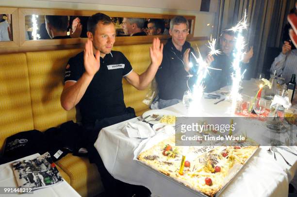 Cervelo Test Team 2010Thor Hushovd Birthday Anniversaire Verjaardag 32 Years, Tim De Waele