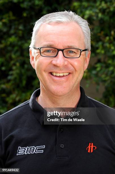 Team Bmc Racing 2010Georges Luechinger Luchinger Pr Press Officer, Bmc Racing Team , Equipe Ploeg, Tim De Waele