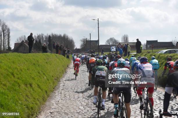 58Th E3 Harelbeke 2015Illustration Illustratie, Peleton Peloton, Holleweg, Landscape Paysage Landschap, Harelbeke - Harelbeke / Price Prix Prijs /...