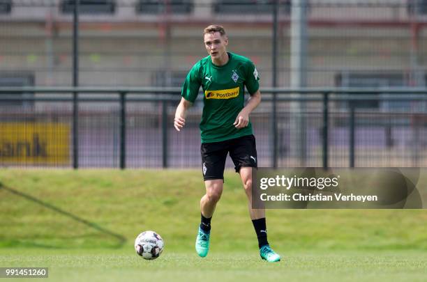 Florian Mayer during a training session of Borussia Moenchengladbach at Borussia-Park on July 04, 2018 in Moenchengladbach, Germany.