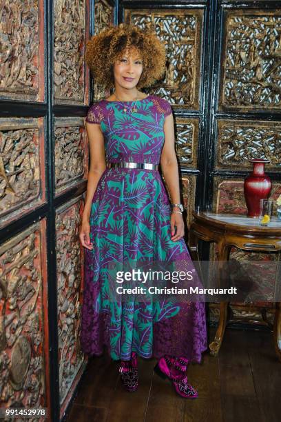 Marie Amiere attends the Thomas Sabo Press Cocktail at China Club Berlin on July 4, 2018 in Berlin, Germany.