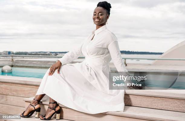 Actor Aissa Maiga is photographed on May 16, 2018 in Cannes, France.