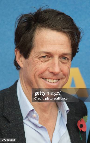 English actor Hugh Grant arrives for the German premiere of "Paddington 2" at Zoo Palast in Berlin, Germany, 12 November 2017. Photo: J?rg...