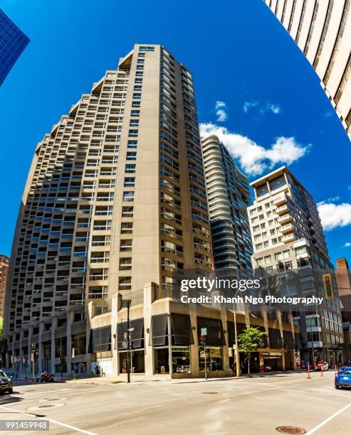 montréal downtown, quebec province, canada - khanh ngo bildbanksfoton och bilder