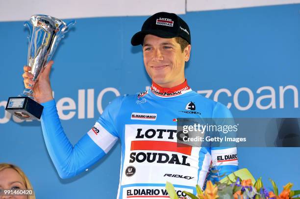 54Th Vuelta Pais Vasco 2015/ Stage 6Louis Vervaeke Blue Jersey/ Celebration Joie Vreugde /Aia-Aia Time Trial Contre La Montre Tijdrit Itt/ Tour Ronde...