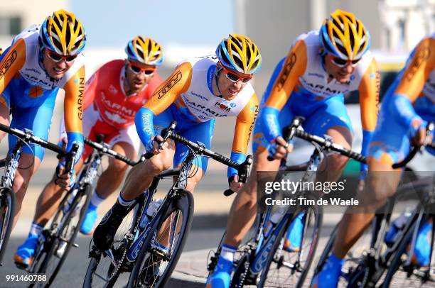 9Th Tour Of Qatar, Stage 1 Team Garmin Transitions , Tyler Farrar / Kirk Carlsen / Steven Cozza / Murilo Fischer / Martijn Maaskant / Danny Pate /...