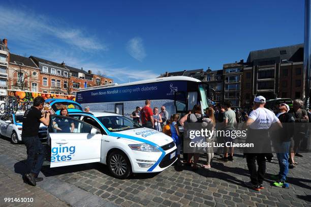 55Th Brabantse Pijl 2015Illustration Illustratie Team Novo Nordisk, Leuven - Overijse / Fleche Brabanconne Arrow Flanders Classics /Tim De Waele