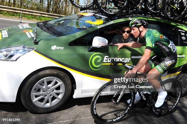 55Th Brabantse Pijl 2015Tony Hurel , Car Voiture Auto Sportsdirector, Leuven - Overijse / Fleche Brabanconne Arrow Flanders Classics /Tim De Waele