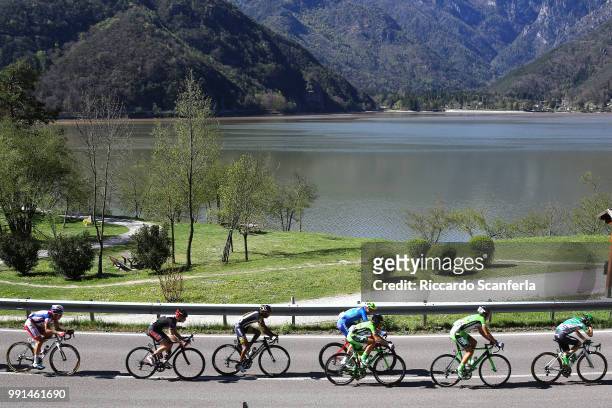 39Th Giro Del Trentino-Melinda 2015/ Stage 2Illustration Illustratie/ Peloton Peleton/ Landscape Paysage/ Lake Lac/Arco - Brentonico /Tour Trentino/...