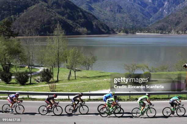 39Th Giro Del Trentino-Melinda 2015/ Stage 2Illustration Illustratie/ Peloton Peleton/ Landscape Paysage/ Lake Lac/Arco - Brentonico /Tour Trentino/...