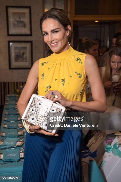 Adriana Abascal attends Ximena Kavalekas and Margherita Missoni Lunch In Paris During Haute Couture on July 4, 2018 in Paris, France.