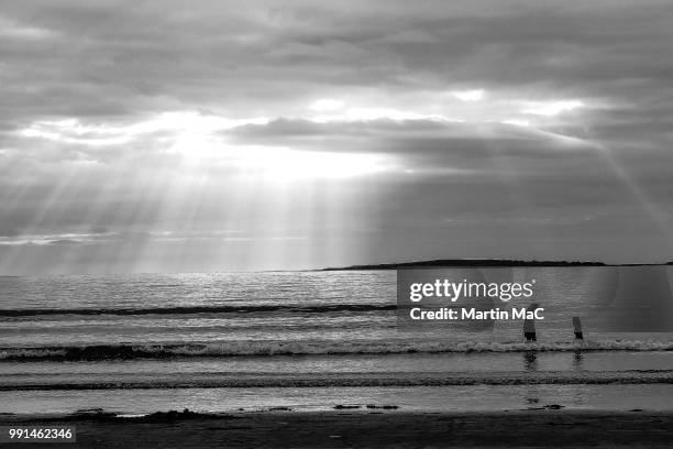 twilight bathing - bathing in sunset stock pictures, royalty-free photos & images