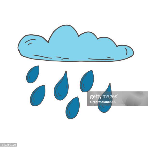204 Rain Cloud Cartoon Photos and Premium High Res Pictures - Getty Images