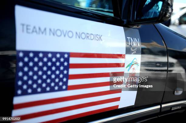 4Th Tour Of Azerbaidjan 2015/ Stage 5Team Novo Nordisk / Car/Baku-Baku /Tour Of Azerbaijan Ronde/ Rit Etape/