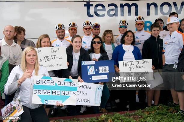 10Th Amgen Tour Of California 2015/ Stage 5Team Novo Nordisk / Public Publiek Spectators Fans Supporters, Children Enfant Kinderen/Santa Barbara -...