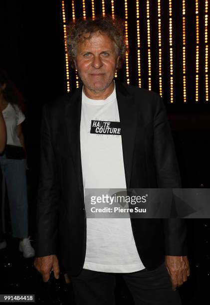 Renzo Rosso attends the Viktor & Rolf Haute Couture Fall Winter 2018/2019 show as part of Paris Fashion Week on July 4, 2018 in Paris, France.