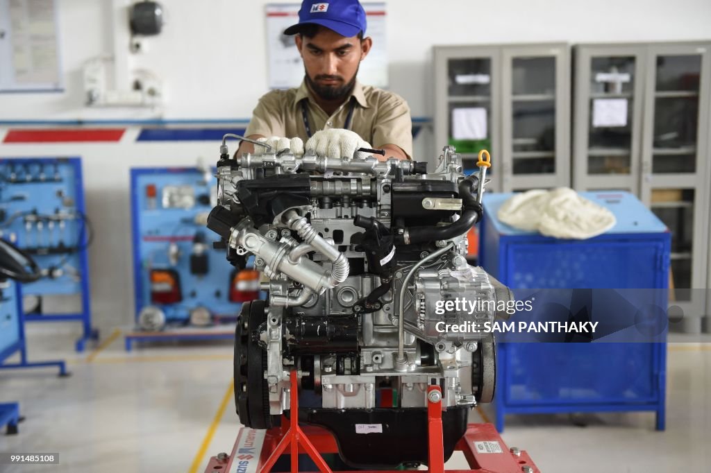INDIA-JAPAN-EDUCATION-MARUTI-SUZUKI