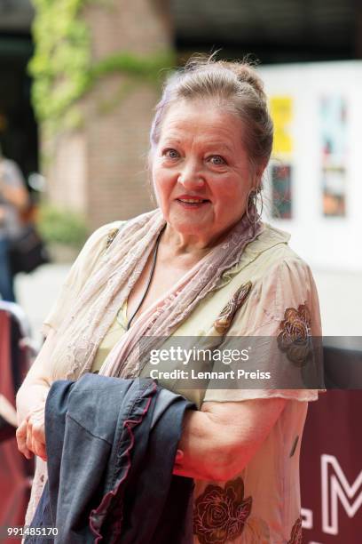 Marianne Saegebrecht attends the premiere of the movie 'Bier Royal' as part of the Munich Film Festival 2018 at Gasteig on July 4, 2018 in Munich,...