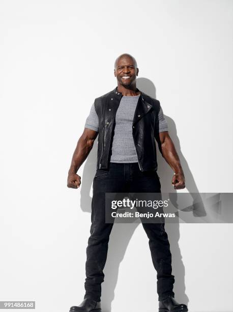 Actor Terry Crews is photographed for the Hollywood Reporter on October 27, 2017 in Los Angeles, California.
