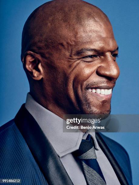 Actor Terry Crews is photographed for the Hollywood Reporter on October 27, 2017 in Los Angeles, California.